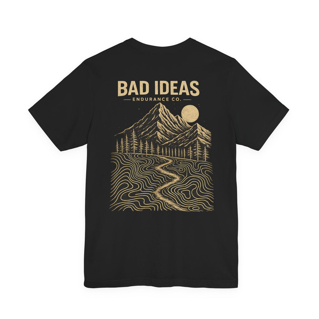Bad Ideas topographic tee